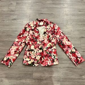 Kate Spade Rose Millie floral blazer (size 6)